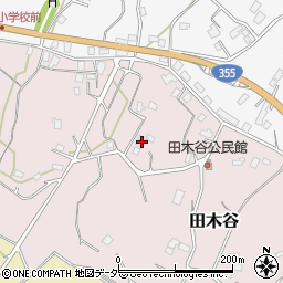茨城県小美玉市田木谷610周辺の地図
