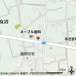 茨城県古河市女沼710周辺の地図
