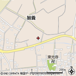 茨城県下妻市加養50周辺の地図