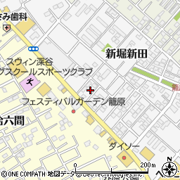 埼玉県熊谷市新堀新田641周辺の地図