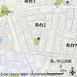 寿台公衆トイレ周辺の地図