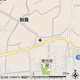 茨城県下妻市加養53周辺の地図