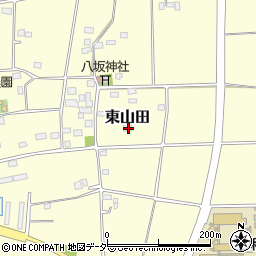 茨城県古河市東山田439周辺の地図