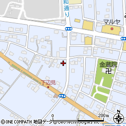 茨城県古河市下辺見2888周辺の地図