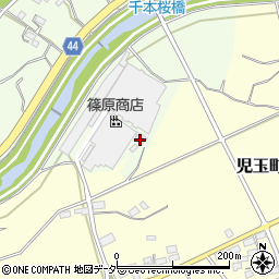 埼玉県本庄市児玉町高柳275-12周辺の地図