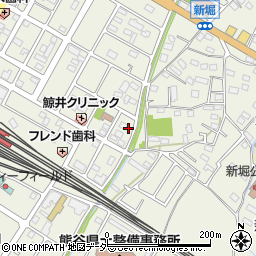 埼玉県熊谷市新堀378周辺の地図