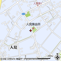 埼玉県深谷市人見355周辺の地図