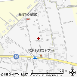 茨城県古河市山田698-3周辺の地図