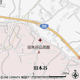 茨城県小美玉市田木谷581周辺の地図