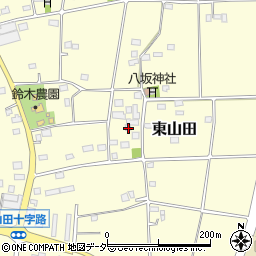 茨城県古河市東山田434周辺の地図