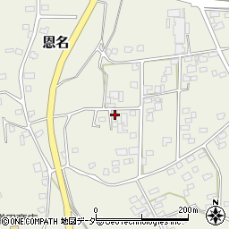 茨城県古河市恩名1212周辺の地図