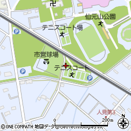 埼玉県深谷市上野台2572周辺の地図