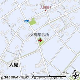 埼玉県深谷市人見323周辺の地図
