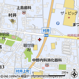 サークルＫ松本村井店周辺の地図