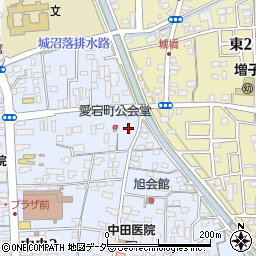 埼玉県羽生市中央4丁目12周辺の地図
