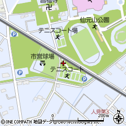 埼玉県深谷市上野台2571周辺の地図