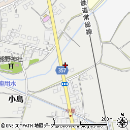 茨城県下妻市小島123周辺の地図