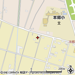 埼玉県深谷市本郷1167周辺の地図