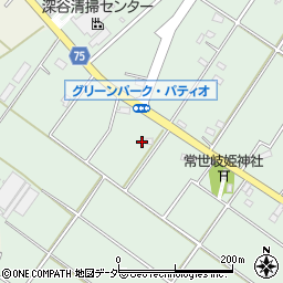 埼玉県深谷市樫合822周辺の地図