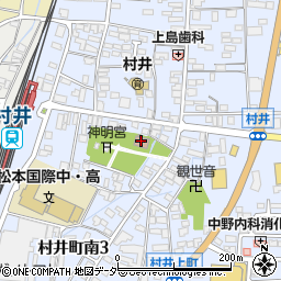 村井第一公民館周辺の地図