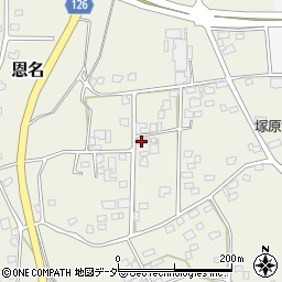 茨城県古河市恩名1181周辺の地図