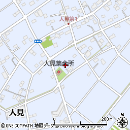 埼玉県深谷市人見322周辺の地図