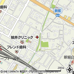 埼玉県熊谷市新堀376周辺の地図