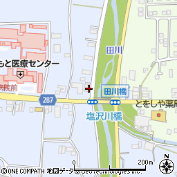 田川橋周辺の地図
