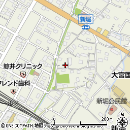埼玉県熊谷市新堀301周辺の地図