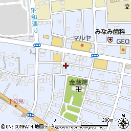 茨城県古河市下辺見2837周辺の地図