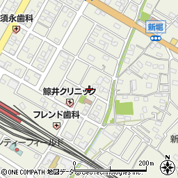 埼玉県熊谷市新堀596周辺の地図