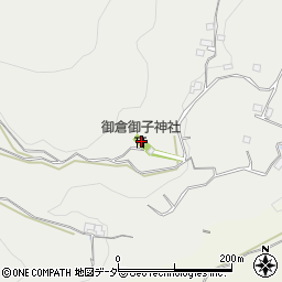 御倉御子神社周辺の地図