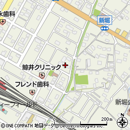 埼玉県熊谷市新堀363-1周辺の地図