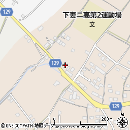 茨城県下妻市加養291周辺の地図