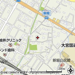 埼玉県熊谷市新堀304周辺の地図