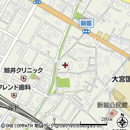 埼玉県熊谷市新堀301-3周辺の地図