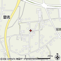 茨城県古河市恩名1187周辺の地図