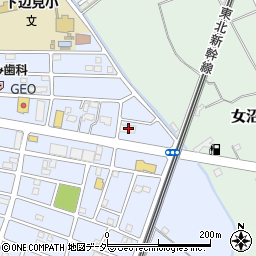 茨城県古河市下辺見2495周辺の地図