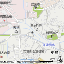 茨城県下妻市小島84周辺の地図