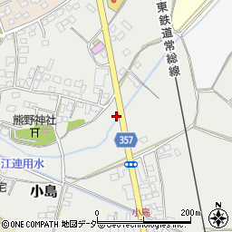 茨城県下妻市小島137-2周辺の地図