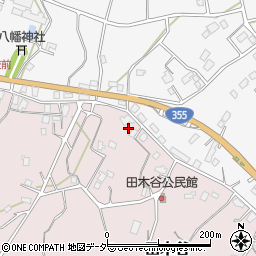 茨城県小美玉市田木谷593-4周辺の地図
