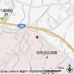 茨城県小美玉市田木谷593-4周辺の地図