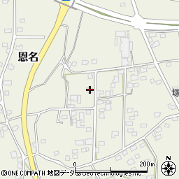 茨城県古河市恩名1206周辺の地図