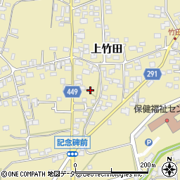 長野県東筑摩郡山形村上竹田5025-2周辺の地図