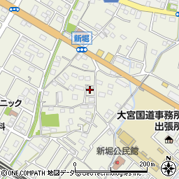 埼玉県熊谷市新堀307周辺の地図