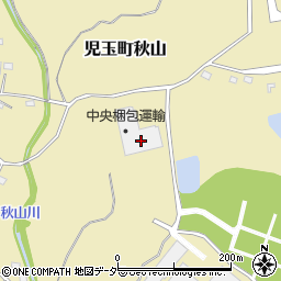 中央梱包運輸美里営業所関越児玉倉庫周辺の地図