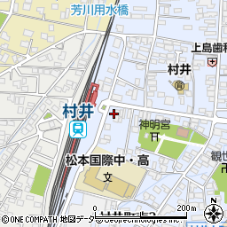 フコク生命松本南営業所周辺の地図