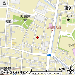 株式会社富士薬品　羽生営業所周辺の地図