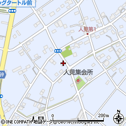 埼玉県深谷市人見332周辺の地図