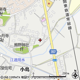 茨城県下妻市小島42周辺の地図